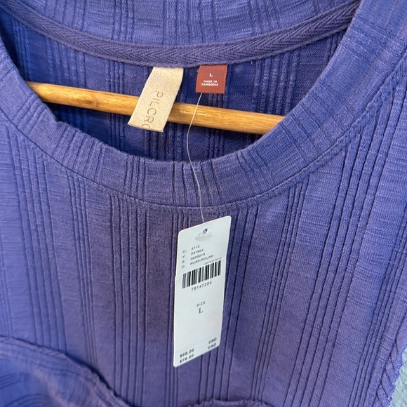 NWT Anthropologie Pilcro purple Tank top - Picture 5 of 8